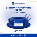 Kabel Microphone 2x0.2 mm2 (20/0.12) 100 Meter - Wilson Cables