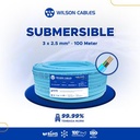 Kabel Pompa NYMHY 3x2.5 mm2 100 Meter Biru - Wilson Cables