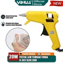 Yihua R-302 Pistol Lem Tembak 20W Hot Melt Glue Gun Stick Cair Refill