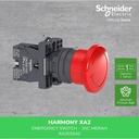 Schneider Electric XA2 Emergency Switch 40mm 1NC Merah - XA2ES542