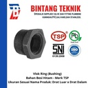 Vlok Ring (Bushing) 1 1/2" x 1 1/4" Besi Hitam TSP