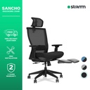 Kursi Kantor Ergonomis Stramm Sancho I with Footrest
