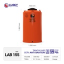 Toren Air 1500 liter Antibakteri / Tangki air Lucky / Tandon Air