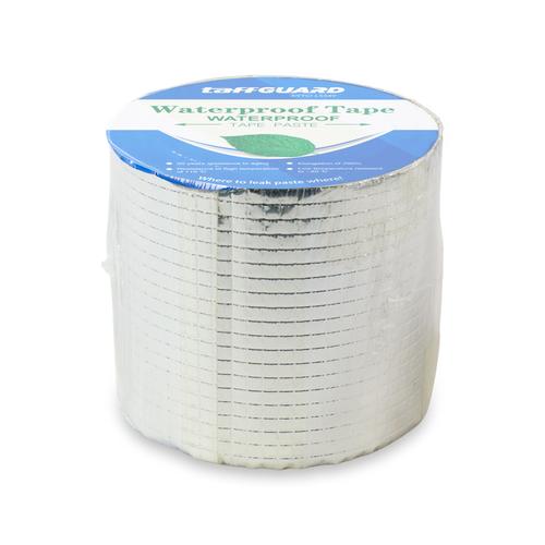 Lakban Aluminium Foil Butyl 0.8mm 10 cm x 5 m Tape Waterproof Taff