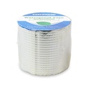 Lakban Aluminium Foil Butyl 0.8mm 10 cm x 5 m Tape Waterproof Taff