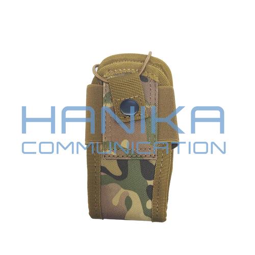 CTG Tas Pinggang HT Sarung Baofeng Icom WLN Kancing Karet Kantong Case