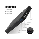 Powerbank 10000mAh bs Jumper Mobil Senter Jump Starter Power Bank USB
