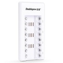 DP-K18 Charger 8 Pcs Baterai AA AAA Charging Cajer Battery Cas DPK18