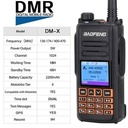 Baofeng DM-X HT Dual Band Digital Analog Ori Baru Garansi GPS SMS DMR