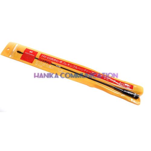 D Antenna RH77B Antena HT Dual Band BNC Male Baru IC-V80 DJ-196 V80