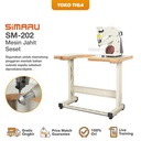 Mesin Jahit Seset / Trimming Pinggiran Outsole Sepatu Simaru SM202