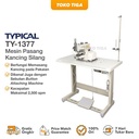 Mesin Jahit Pasang Kancing TYPICAL TY1377 / TY-1377 High Speed Industrial