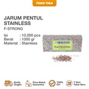 Jarum Pentul Stainless Warna Pastel Anti Karat 1000 Gram / 1 kg F-Strong