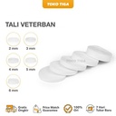 Veterban Katun / Tali Guling Sprei Bantal / Tali Bendera