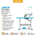 Mesin Obras 4 Benang JACK JK- E4S -4 / JK E4 S Direct Drive Servo