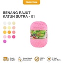 Benang Rajut Katun Sutra / Silk Cotton Yarns Import - 1 (SCT6)
