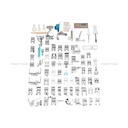 Sepatu 82 pcs Mesin Jahit Portable - Sepatu Set 82 pcs Multifungsi