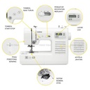 Mesin Jahit BROTHER FS60X Heavy Duty Portable Digital Computerised