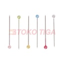 Jarum Pentul Stainless Warna Pastel Anti Karat 25 Gram