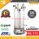 Setrika Uap - Steam Boiler Laundry Otomatis 35 Liter NAGAMOTO GB-38M