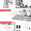 Mesin Obras dan Neci Portable YOKO Serger Pro YK-325HD / YK-325 HD