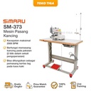 SIMARU SM373 / SM-373 Mesin Pasang Kancing High Speed Industrial