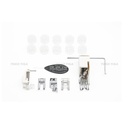 Sepatu Set 8 Pcs Hemmer Foot Kit CY-008-003 (Mesin Jahit Portable)