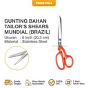 Gunting Mundial Serra 8 Potong Bahan
