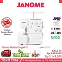 Mesin Obras Neci Portable JANOME 8002D / 8002 D + BONUS