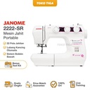 Mesin Jahit JANOME 2222 + BONUS ( Portable Multifungsi )