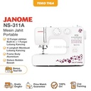 Mesin Jahit JANOME NS 311A/NS311A /NS311 A/NS 311 A (Portable MINI)