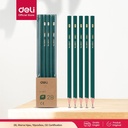 Deli Graphite Pencil / Pensil Kayu HB 2B 10pcs/Box 33312