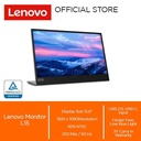 Lenovo Monitor L15 15.6" IPS 60 Hz