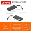 Lenovo USB C 7 in 1 Travel Hub