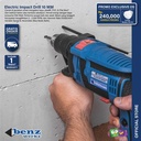 Mesin Bor Beton Tembok 10 mm / Electric Impact Drill Benz Werkz