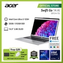 Acer Swift Go 14 With AI SFG14-73-56A7 14" OLED Intel Core Ultra 5 125H EVO Intel Arc 32GB RAM 512GB SSD