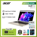 ACER SWIFT GO 14 OLED SFG14-71-76DC 14 INTEL GEN 13 i7-13700H 16GB 1TB
