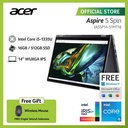 ACER ASPIRE 5 SPIN 14 A5SP14-51MTN-58F6 14" I5-1335U RAM 16GB 512G