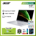 ACER SF314-511-76QK [14"FHD/i7-1165G7/16G/512G/W11/EVO/SIL]NX.ABNSN00D