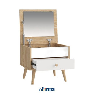 Informa Hurly Bangku - Putih Lemari Kabinet Office Cabinet Penyimpanan Indoor Furniture Kantor Sekolah