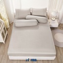 Informa 120X200 cm Set 3 Pcs Seprai Double Microfiber Yoda - Cokelat Sprei Motif Seprai Aesthetic Seprei Sheet Set Bed Sheet Aksesoris Tempat Tidur Set Sarung Bantal Sarung Guling