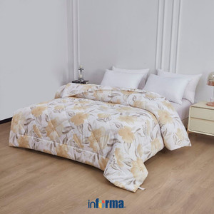 Informa 180X200 cm Set 7 Pcs Seprai King Katun Kylo Sprei Seprai Aesthetic Seprei Sheet Set Bed Sheet Aksesoris Tempat Tidur Set Sarung Bantal Sarung Guling