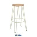Informa Neo Manley Bangku Bar Bar Stool Kursi Kafe Bartending Furniture Ruang Makan