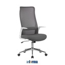 Informa Lumos Kursi Kantor Sandaran Tinggi Tempat Duduk Kerja Dengan Roda Office Chair Kursi Mesh Staff Karyawan Furniture Indoor Kantor