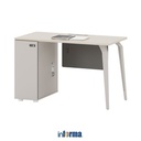 Informa Kairo Meja Kantor 100X50X75 cm - Putih Maple