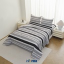 Informa 180X200 cm Set 6 Pcs Seprai King Microfiber Usher Sprei Motif Seprai Aesthetic Seprei Sheet Set Bed Sheet Aksesoris Tempat Tidur Set Sarung Bantal Sarung Guling