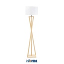 Informa Fidel Lampu Lantai - Cokelat Standing Floor Light Lampu Tiang Dekorasi Lampu Berdiri