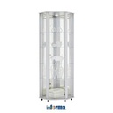 Informa Trio Corner Curio Lemari Pajang - Putih