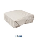 Informa - Informa 245x120 Cm Feather Sarung Sofa - Abu-Abu