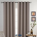 Informa - Informa 135x250 Cm Set 2 Pcs Gorden Jacquard Embossed Leave